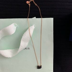 Swarovski Black Swan Necklace